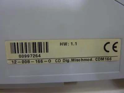 USED SIGMATEK CDM166 12-008-166-0