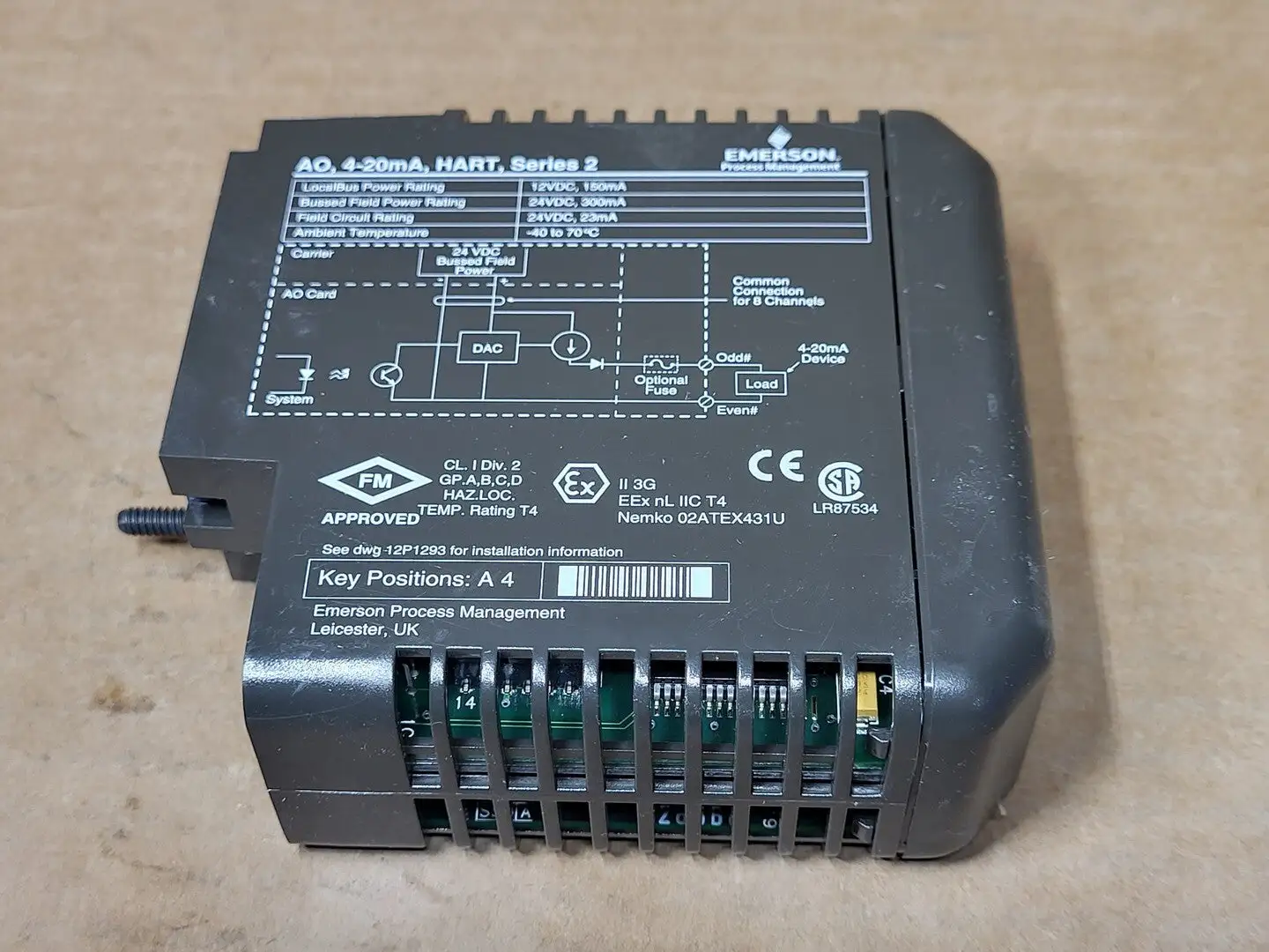 USED FISHER-ROSEMOUNT SYSTEMS KJ3221X1-BA1
