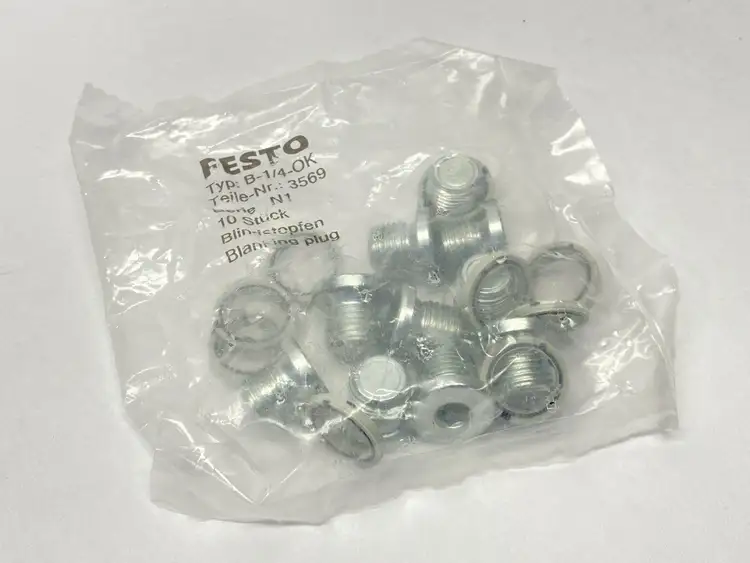 New | in-Stock FESTO 3569 Connector Accessories | Maverick Industrial Sales #1106374