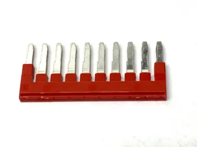 New | in-Stock Phoenix Contact Plug-In Bridge 10-Pos 23mm Length 3030213 LOT OF 10 Bus Bars & Plugs Michigan US | Maverick Industrial Sales #1390744