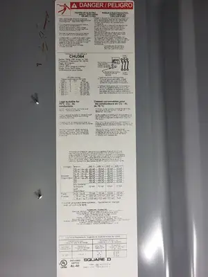 USED SQUARE D CHU364