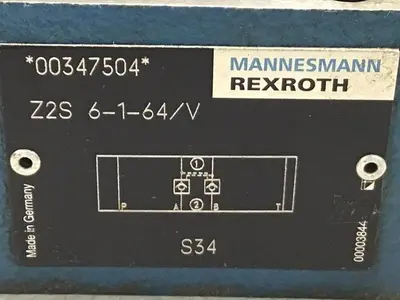 USED MANNESMANN REXROTH Z2S6164V