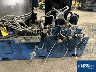 USED Kawata 1,000 Liter Kawata High Intensity Mixer, Model SMV-1000, 170KW