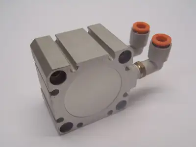 Used SMC COMPACT CYLINDER, DOUBLE ACTION NCQ8 Pneumatic Cylinders | Maverick Industrial Sales #1118600