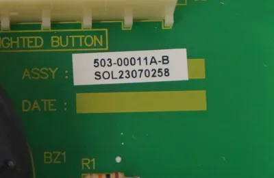 NEW CREO INC. 503-00011A-B ALARM BOARD 250-00015A-A
