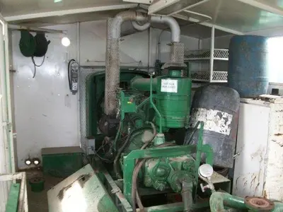 USED HEAVY DUTY SHOP BUILT PUMP HOUSE