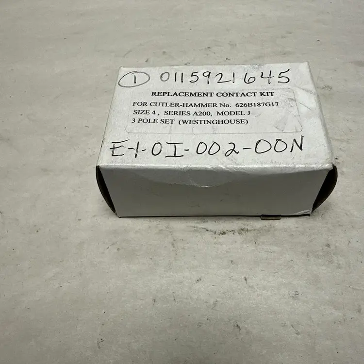 Used CUTLER-HAMMER 626B187G17 Miscellaneous Equipment (Electrical & Power) | Surplus Asset Holdings #1202384