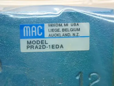 NEW MAC VALVES PRA2D1EDA