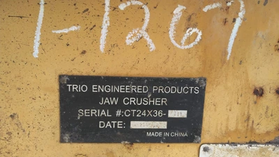 Used _UNKNOWN_ _UNKNOWN_ Jaw Crushers Ohio US | Stone Products #1410507