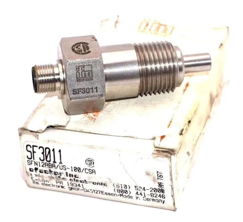 NEW IFM EFECTOR SF3011 FLOW SENSOR