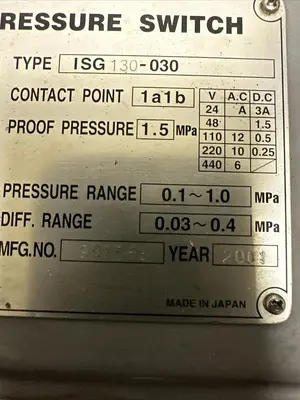 Used SMC SG130-030 Miscellaneous Equipment (Electrical & Power) | Surplus Asset Holdings #1199319