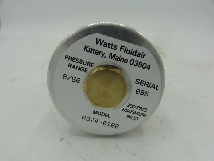 Used WATTS FLUIDAIR INC. R374-01BG Parts (Hydraulics and Pneumatics) | BG Industrial Surplus #472778
