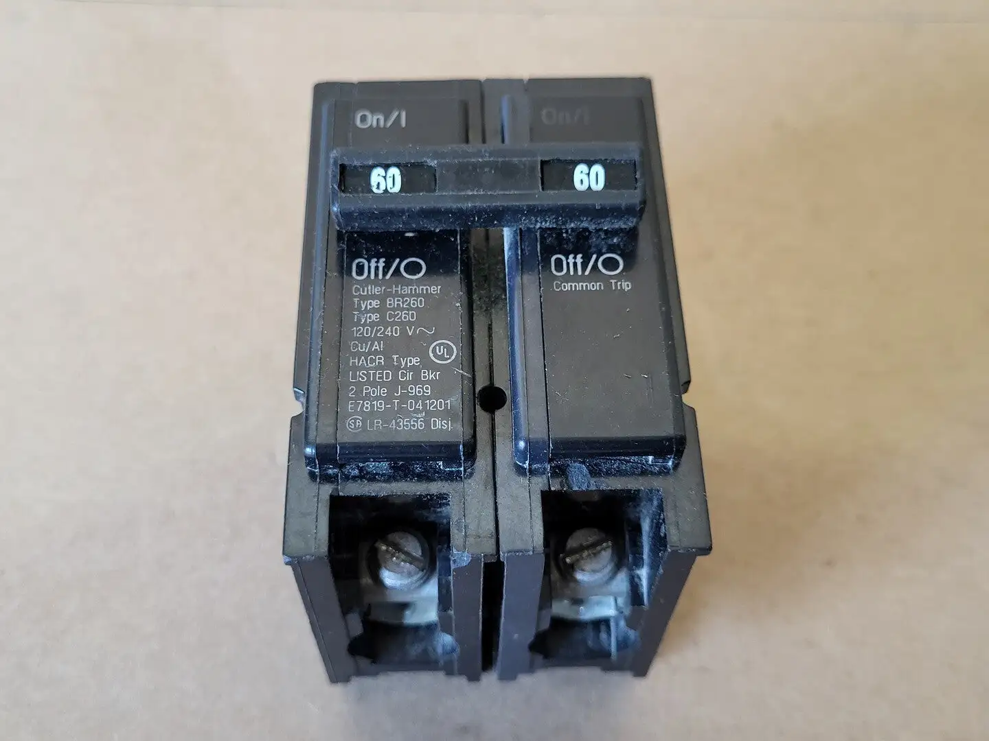 USED CUTLER-HAMMER BR260