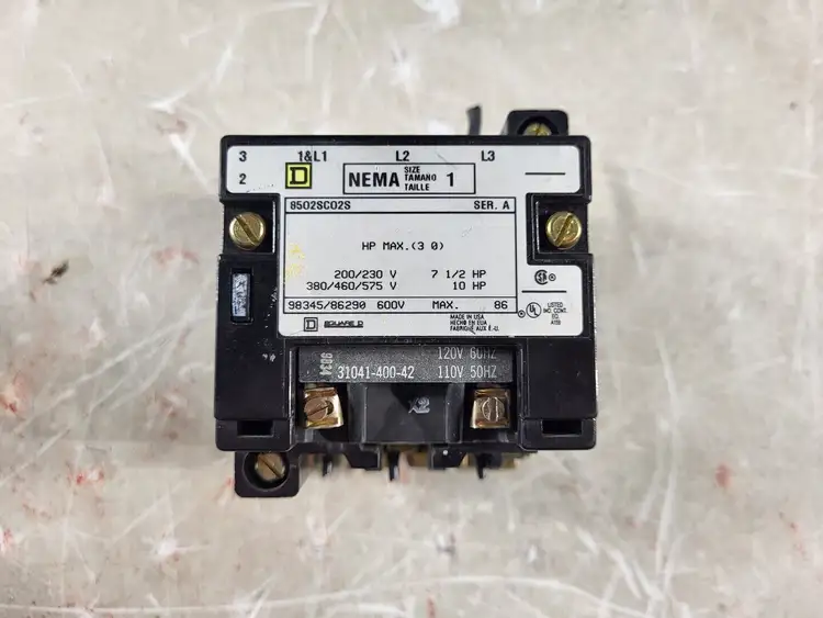 Used SQUARE D 8502SC02S Switchgears British Columbia CA | Lenmark #240762