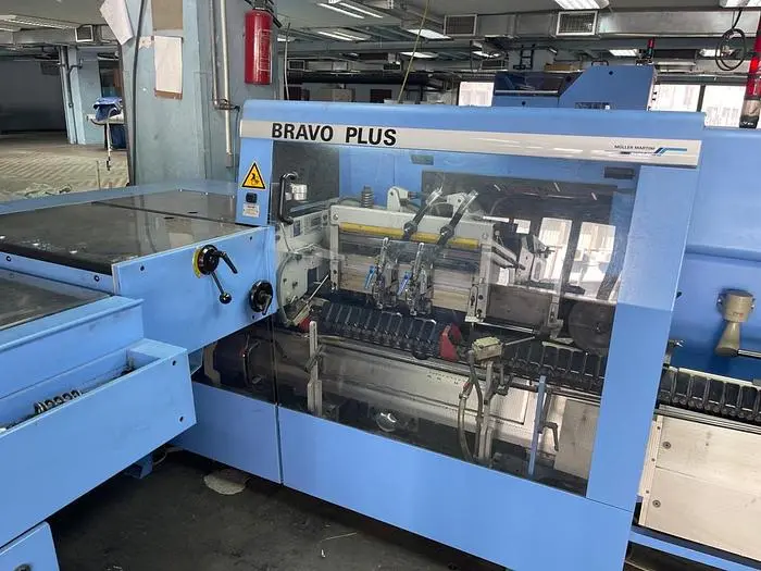 Used 2009 MULLER MARTINI BRAVO PLUS SADDLE STITCHER Saddle Stitchers | Capital Equipment Solutions #468700