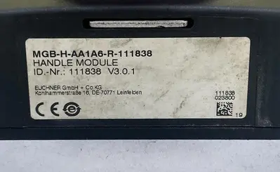 Used EUCHNER MGB-H-AA1A6-R-111836 Switch Parts Ohio US | Surplus Asset Holdings #1246425