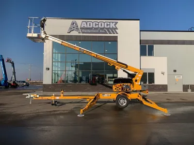 New | in-Stock 2026 HAULOTTE 3632T TOWABLE TELESCOPIC BOOM LIFT Towable Boom Lifts Alberta CA | Adcock Equipment #1418073