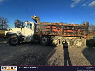 Used 2002 MACK RD688S Dump trucks Ohio US | Proxy Equipment #1380926