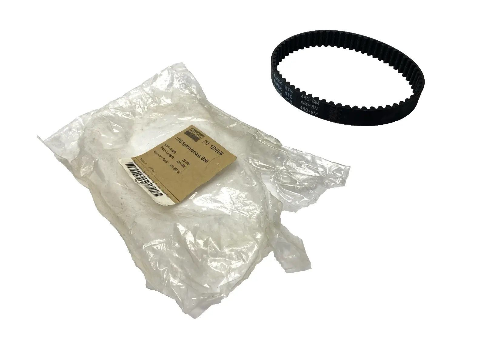 New | in-Stock Dayton Timing Belt Neoprene 60 Teeth 480mm Length 20mm Width 480-8M-20 Belts Michigan US | Maverick Industrial Sales #1395528