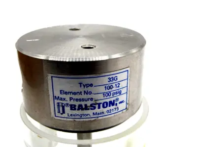 NEW BALSTON 33G 1/2 HOUSING FILTER W/LOOSE GUARD 33G12