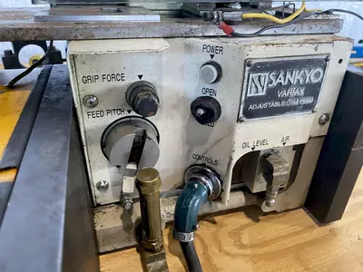 SANYKO VG50-CW-ALR CAM ACUTATED WIRE FEEDER. STOCK # 0848221