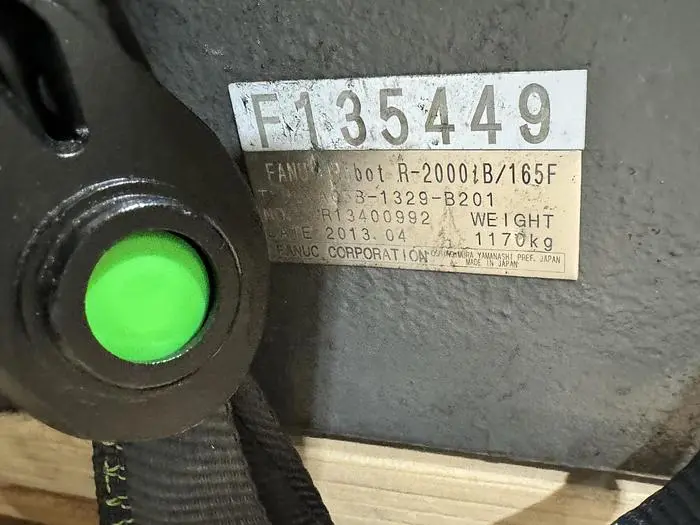 Used 2013 FANUC FANUC R-2000IB/165F Robots Michigan US | Aucto #1332176