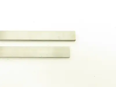 Nutec 42 4142 Alloy Steel Ground Flat Bar Stock 1/4"x 3/4"x 36"L  Lot of 2
