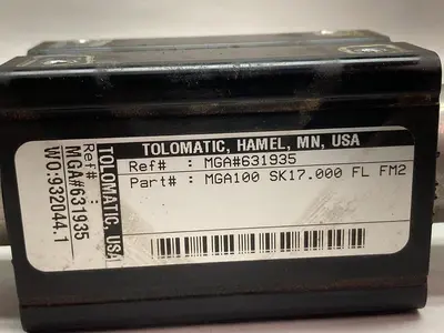 USED TOLOMATIC MGA100 SK17.000 FL FM2