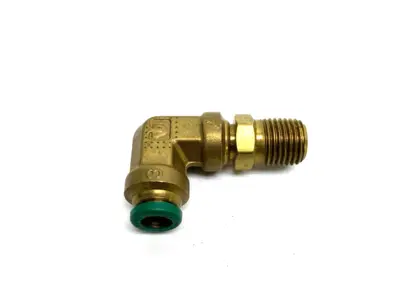 USED PARKER PRESTOLOK PUSH-TO-CONNECT SWIVEL ELBOW FITTING 5/16" OD X 1/4"