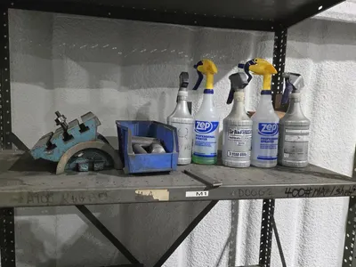 Shelf and Contents; Mill Tooling