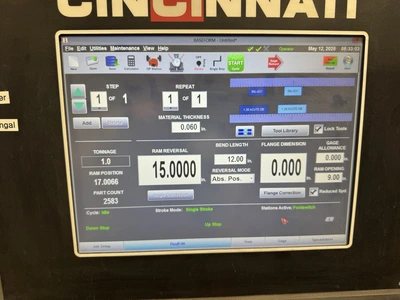 USED 2020 CINCINNATI 175B X 10