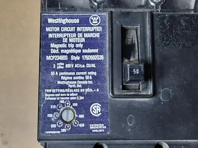 USED WESTINGHOUSE MCP23480S
