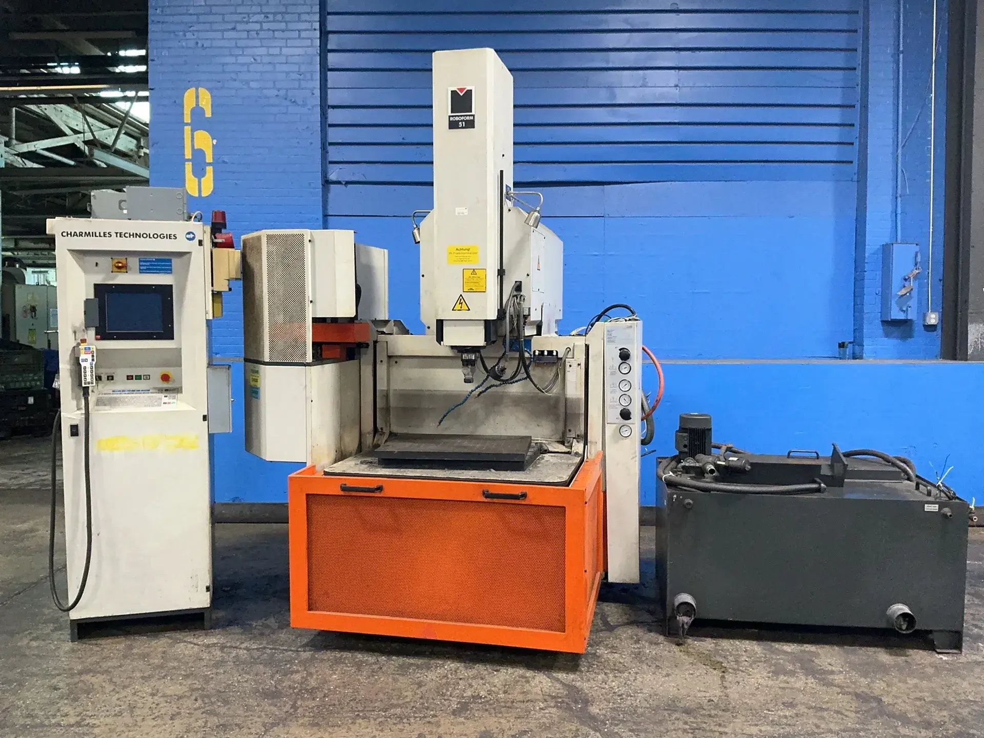 Used 1999 CHARMILLES TECHNOLOGIES ROBOFORM 51 EDM Sinkers Ohio US | HGR 24 #1301673