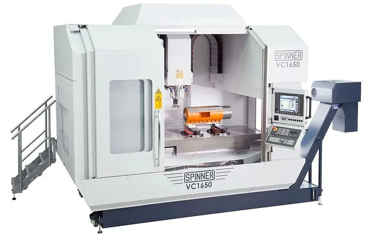SPINNER VC1650 Vertical Machining Centers | New Vision Machine Tools, LLC