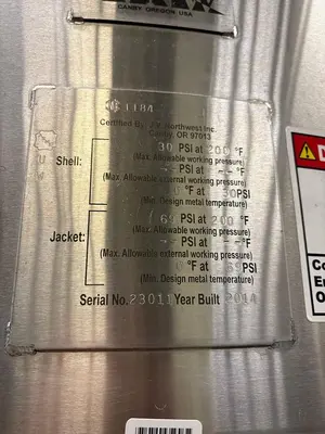 Used 2014 JV NORTHWEST 20 UTF Stainless Steel Tanks Oregon US | Ager Tank & Equipment Co. #1543358