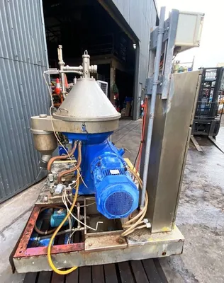 Alfa-Laval VNPX 510 SGD-34G-50 clarifier centrifuge skid, 316SS.