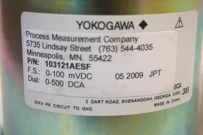 NEW YOKOGAWA 103121AESF PANEL METER