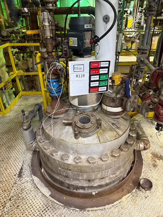 Used 2001 INDUSTRIES D'ACIER INOXYDABLE ITEE 100 GALLON Reactors New Jersey US | Perry Equipment #469536