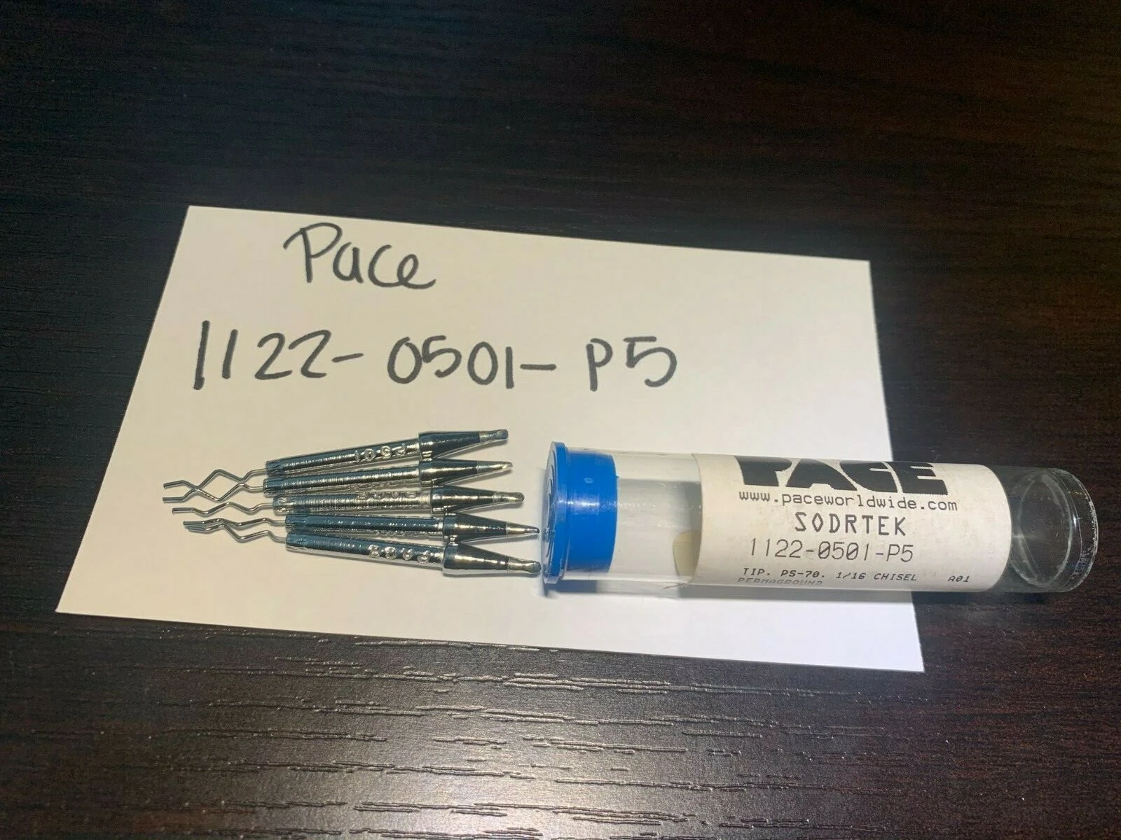 NEW Pace 1122-0501-P5