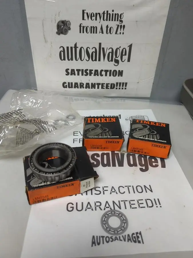 New | in-Stock TIMKEN LM48548 Bearings | Surplus Asset Holdings #1199951