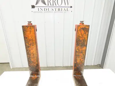 900X500 4x42" Class 2 Steel Forklift Forks 16" Carriage 1-Pair