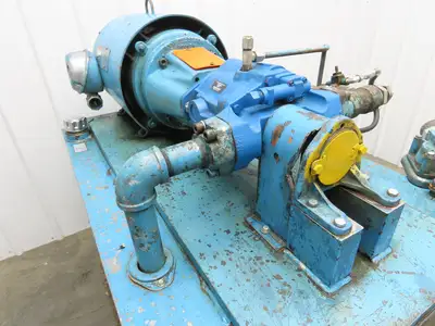 Eaton Vickers Hydraulic Power Unit 120 Gallon 29 GPM 3000PSI 30Hp 230/460V 3Ph