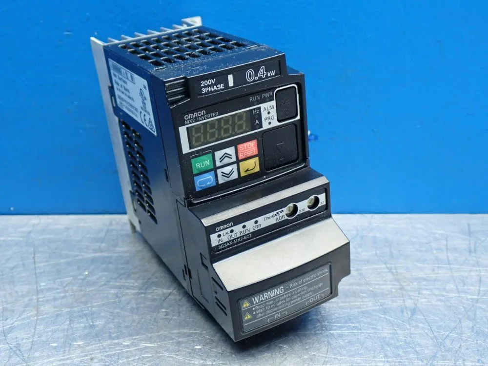 Used OMRON 3G3MX2A2004V1 Power Inverters | HGR 24 #747973