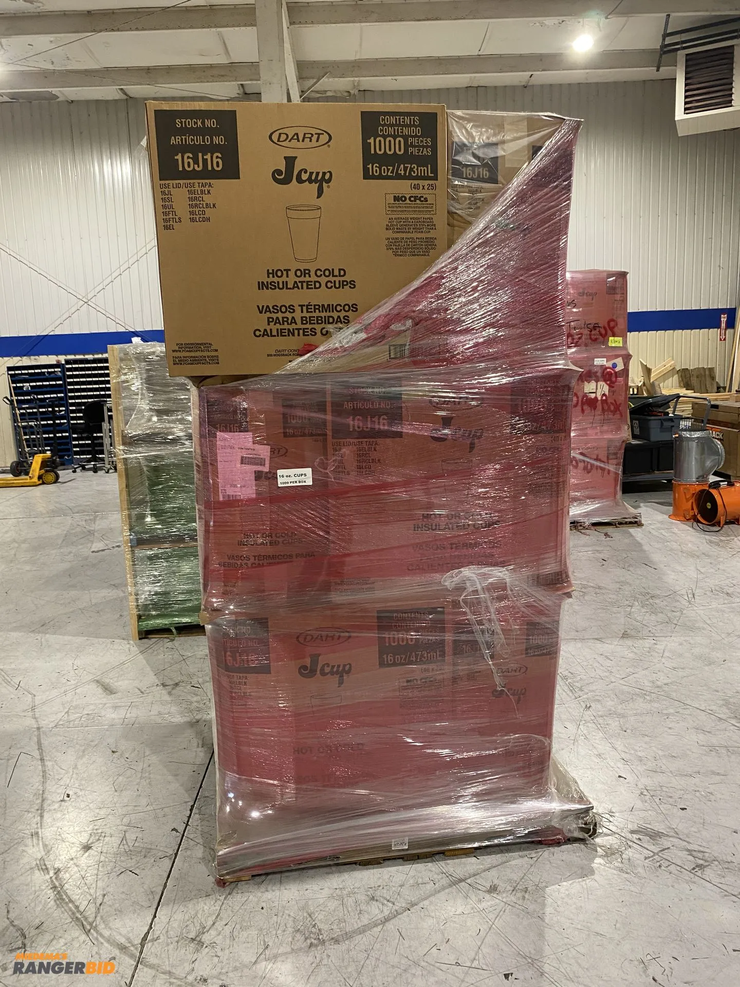 Used DART J CUP Food Preparation & Supplies Michigan US | Miedema Asset Management Group #1437048