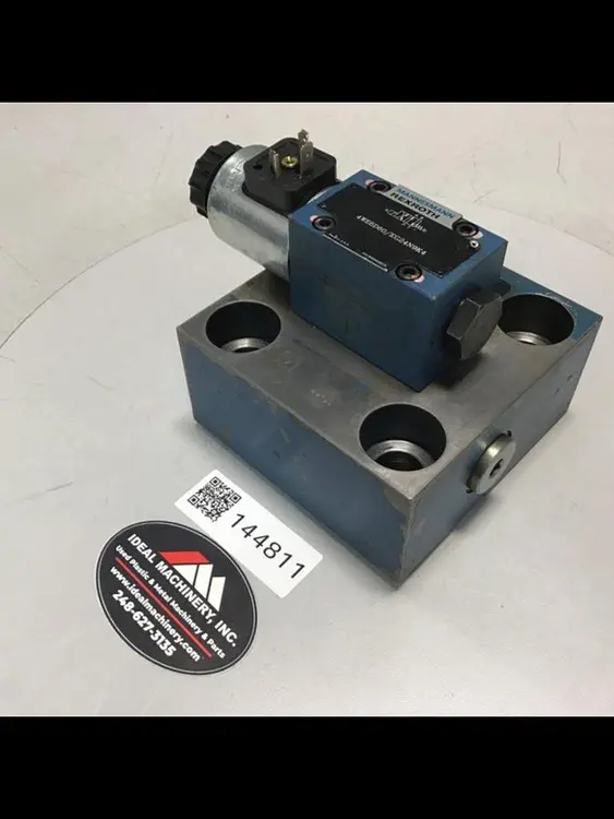 Used REXROTH 4WE6D60/EG24N9K4 Valves/Fittings Michigan US | Ideal Machinery #580849