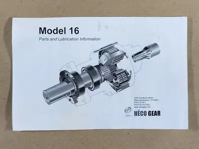 NEW HECO GEAR 16FF4-45-7-A30