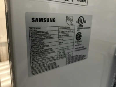 Used SAMSUNG RF29BB8600QL Residential Appliances Michigan US | Miedema Asset Management Group #1578936