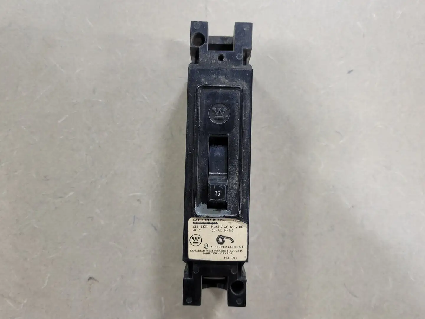 USED WESTINGHOUSE EHB1015HL