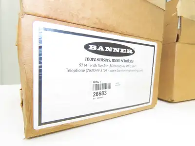 Banner 26683 BENC-4 Sensor Module Enclosure DIN Rail NEMA-4X  Lot of 4