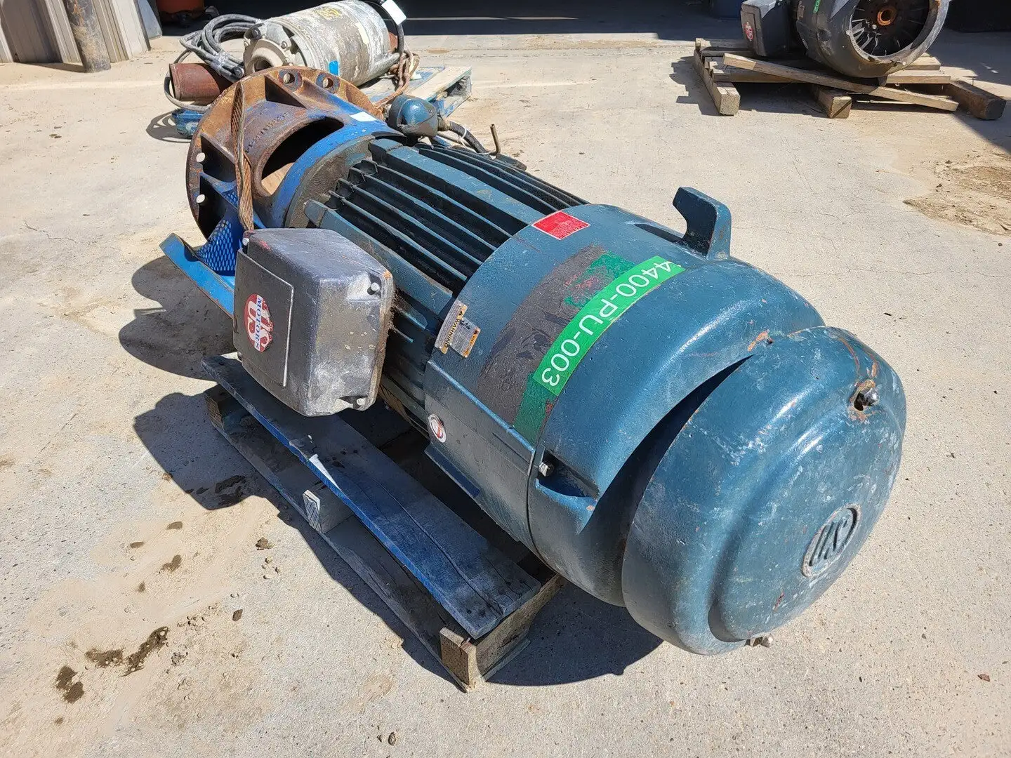 200 hp, 575 volts, 1785 rpm, 447TPA, 3ph, Electric Motor